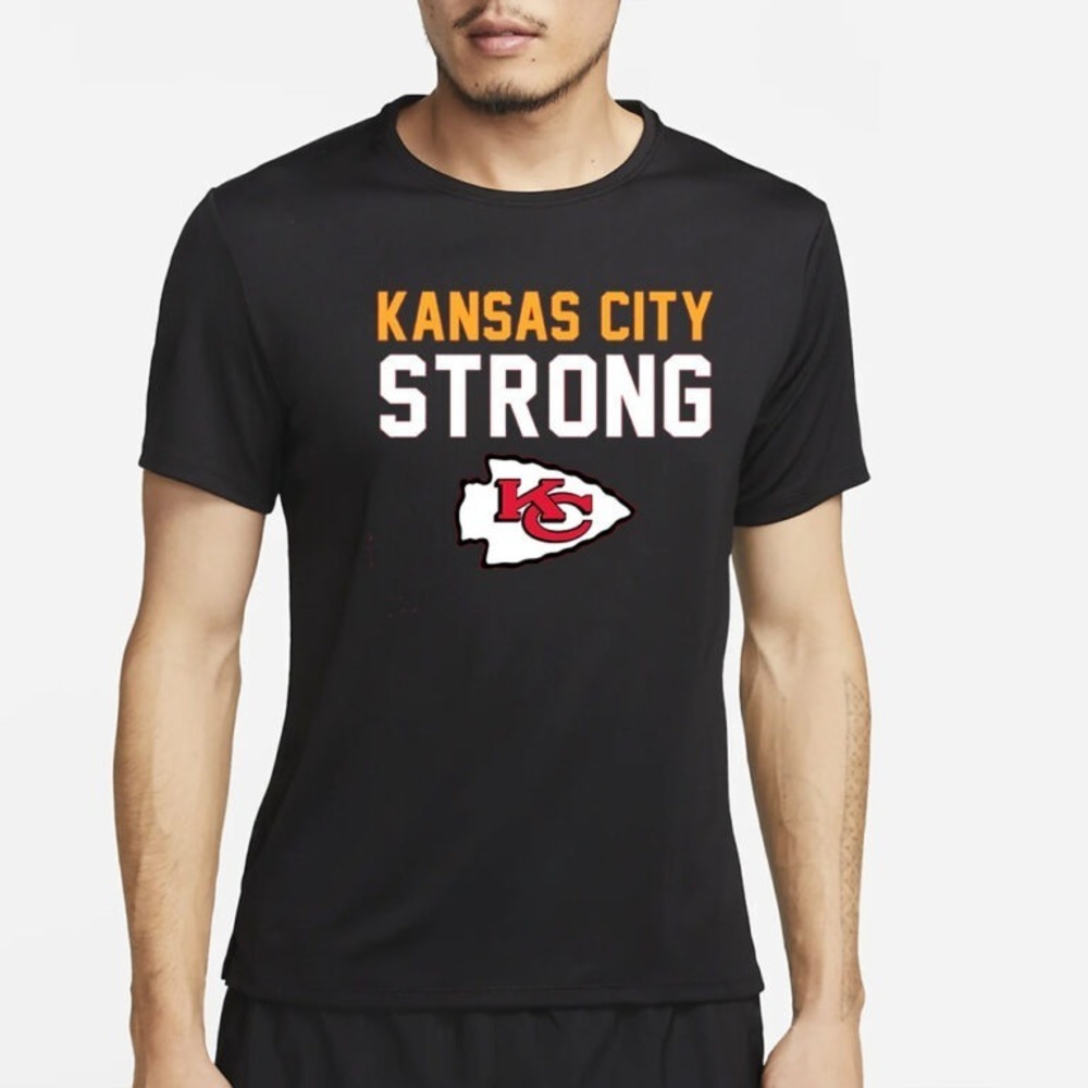 Kansas City Strong T Shirt Red Kc Strong Shirt